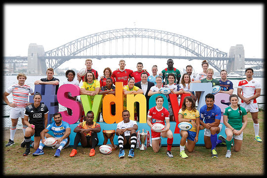 Sydney 7s Captains 2017